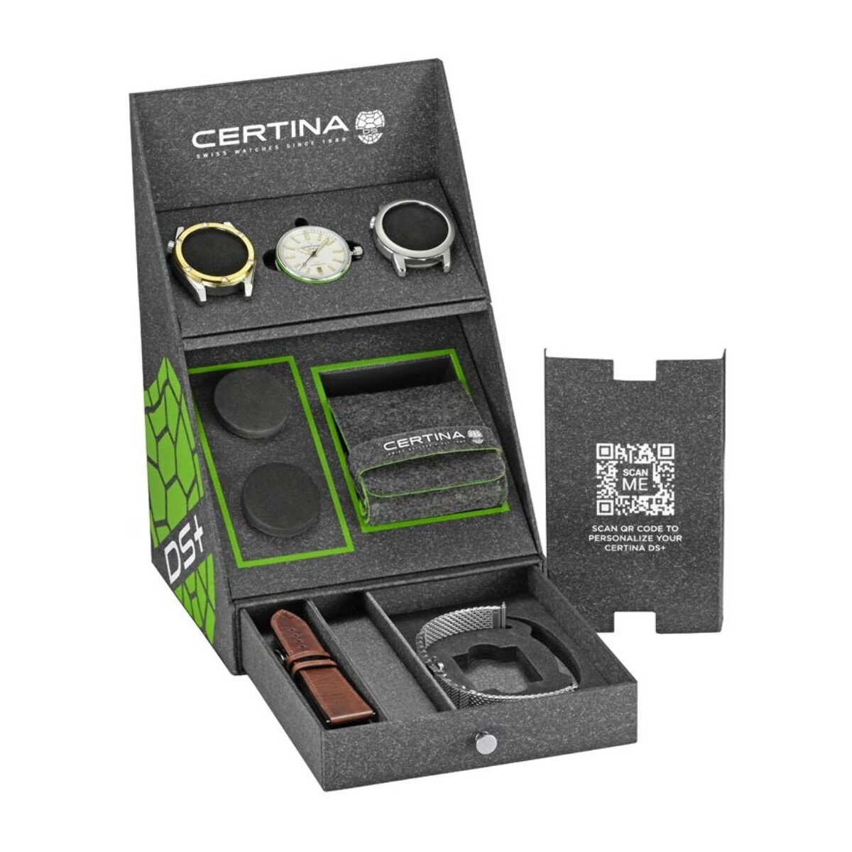 Reloj Certina C0414071903101 Hombre Analogico Automatico con Correa de Acero inoxidable