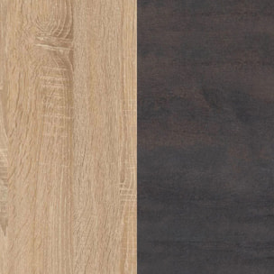 Dormitorio Akari 5C Roble Canadian - Óxido