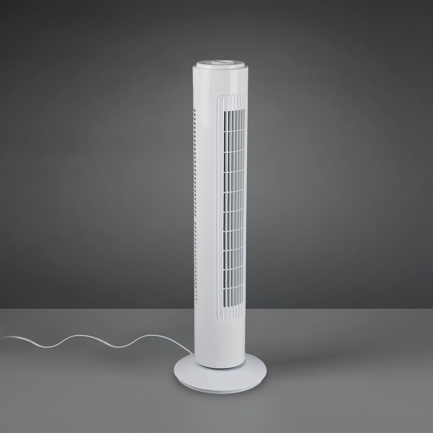 Malmo - Ventilatore a torre oscillante con tripla velocità di ventilazione. Ø22x73,5H cm