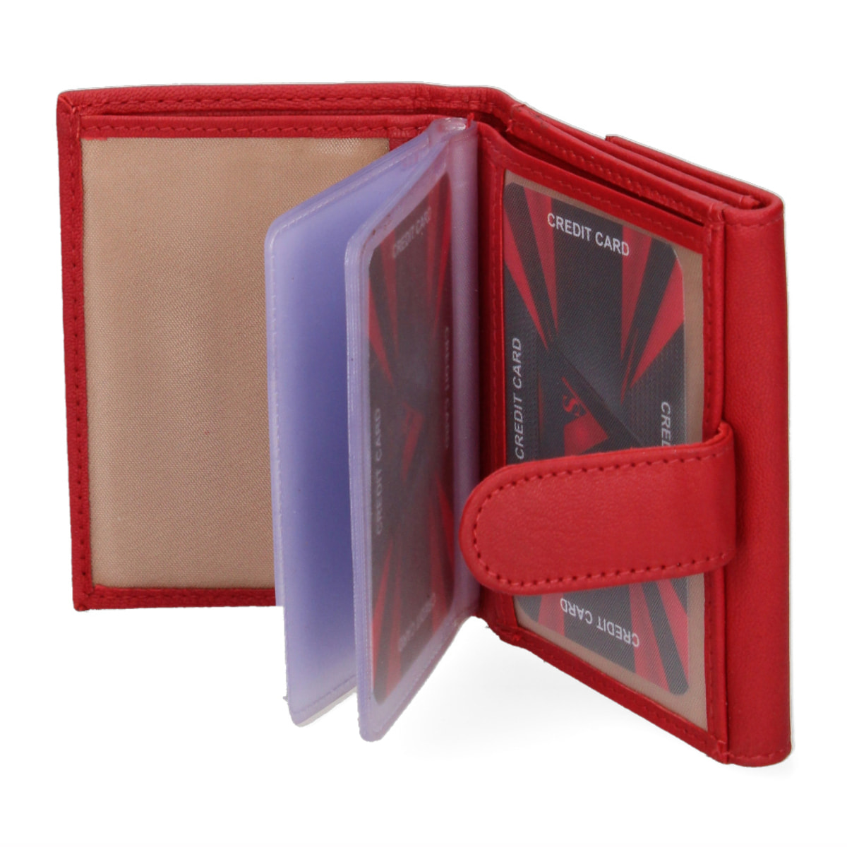 Portafoglio  da donna ecopelle Prodotto Vegano 9x8x2 cm