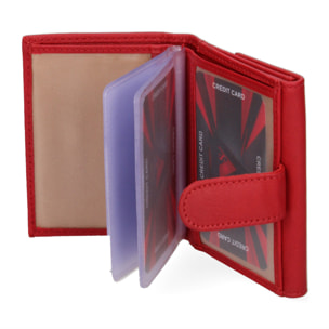 Portafoglio  da donna ecopelle Prodotto Vegano 9x8x2 cm