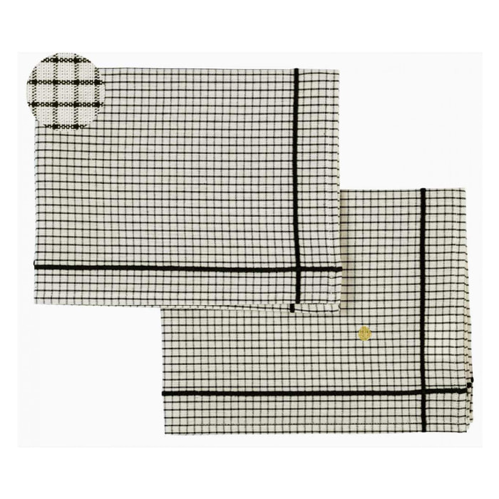 Lot de 2 sets de table Gustave