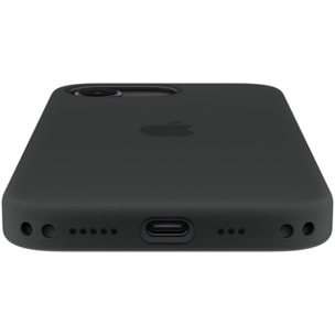 Coque APPLE iPhone 17e silicone Magsafe noir
