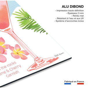 Tableau Sea breeze en aquarelle Tableau alu Dibond