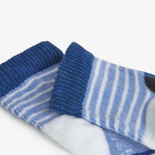 Pack calcetines recién nacido unisex, algodón, estampado