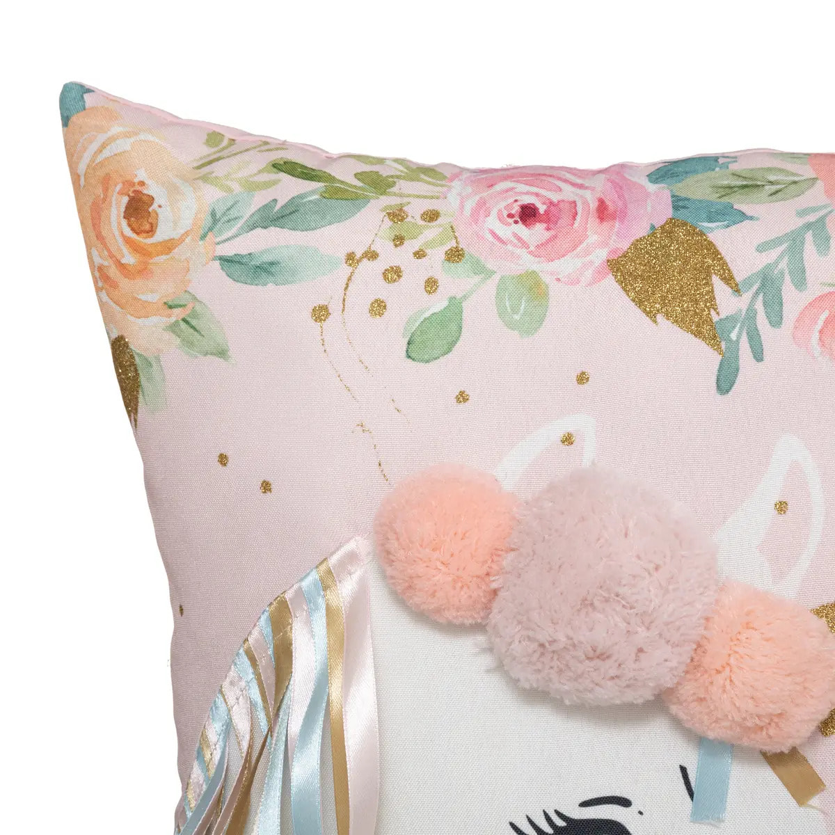 Coussin enfant "Licorne" - 40x40 cm