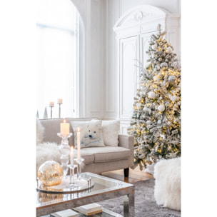 J-Line chandelier Lisse - verre - transparent - small