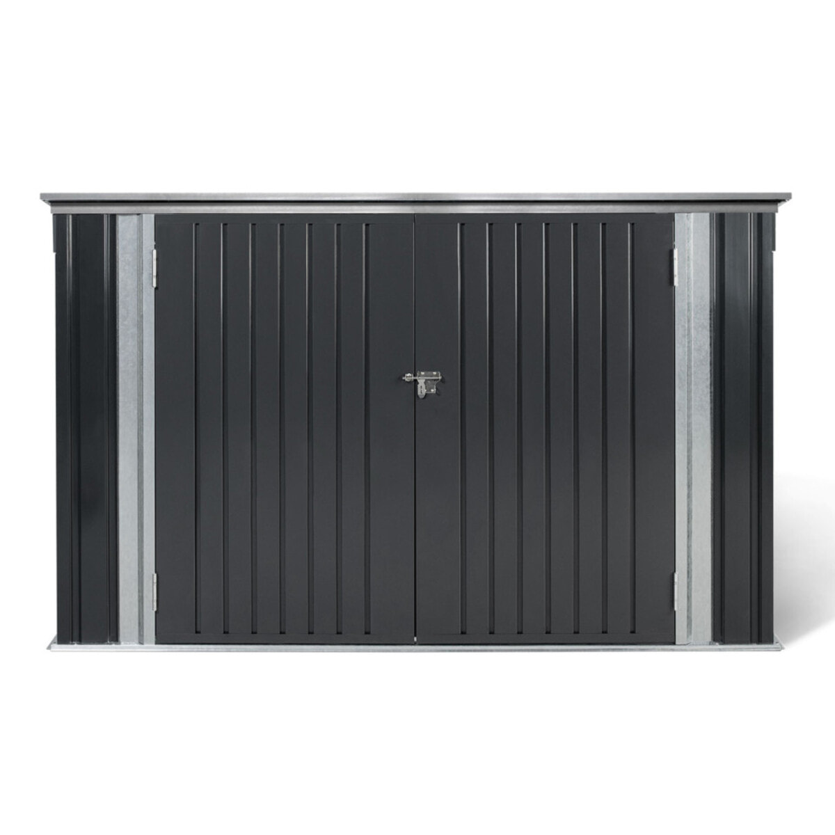 Abri de jardin en métal multi rangements