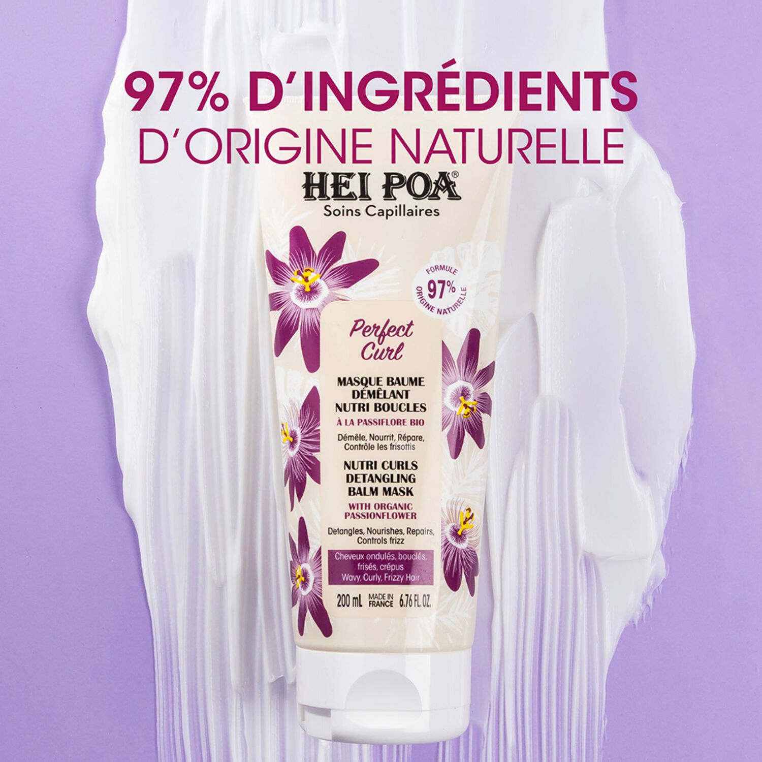 Perfect Curl - Masque Baume Démêlant Nutri Boucles 200 ml