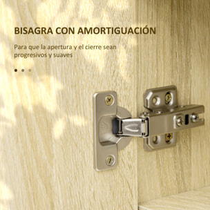 Armario de Baño con Espejo Armario de Pared con 1 Puerta Estante Ajustable Toallero y Compartimento Mueble de Baño Colgante para Salón 60x15x70 cm Roble