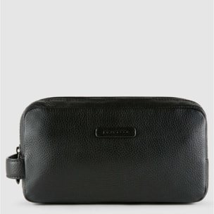 Piquadro Beauty case uomo in pelle a due scomparti