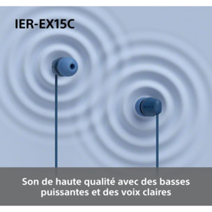 Ecouteurs SONY IER EX15C Blanc