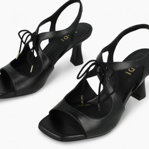 SANDALIAS NEGRAS LELIA