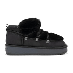 Botín Forro Interior Exterior Pelo Nordic  Trk Fur Low Negro D.Franklin