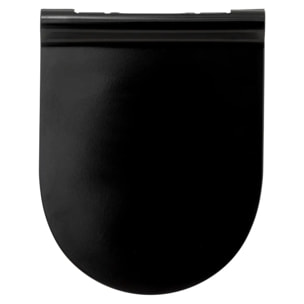 Abattant WC ultra fin noir