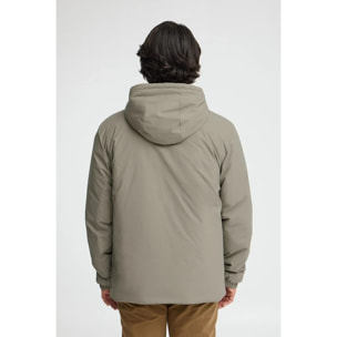 Chaqueta Dorsey color piedra con logo Rigby Go