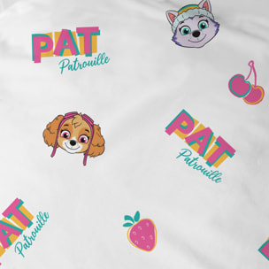 Parure de lit imprimée 100% coton, PAT PATROUILLE FRUITY