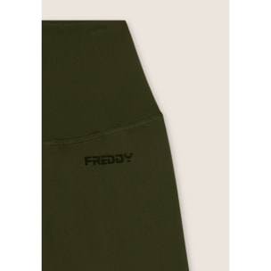 Leggings seamless 7/8 a vita altissima con cuciture shaping