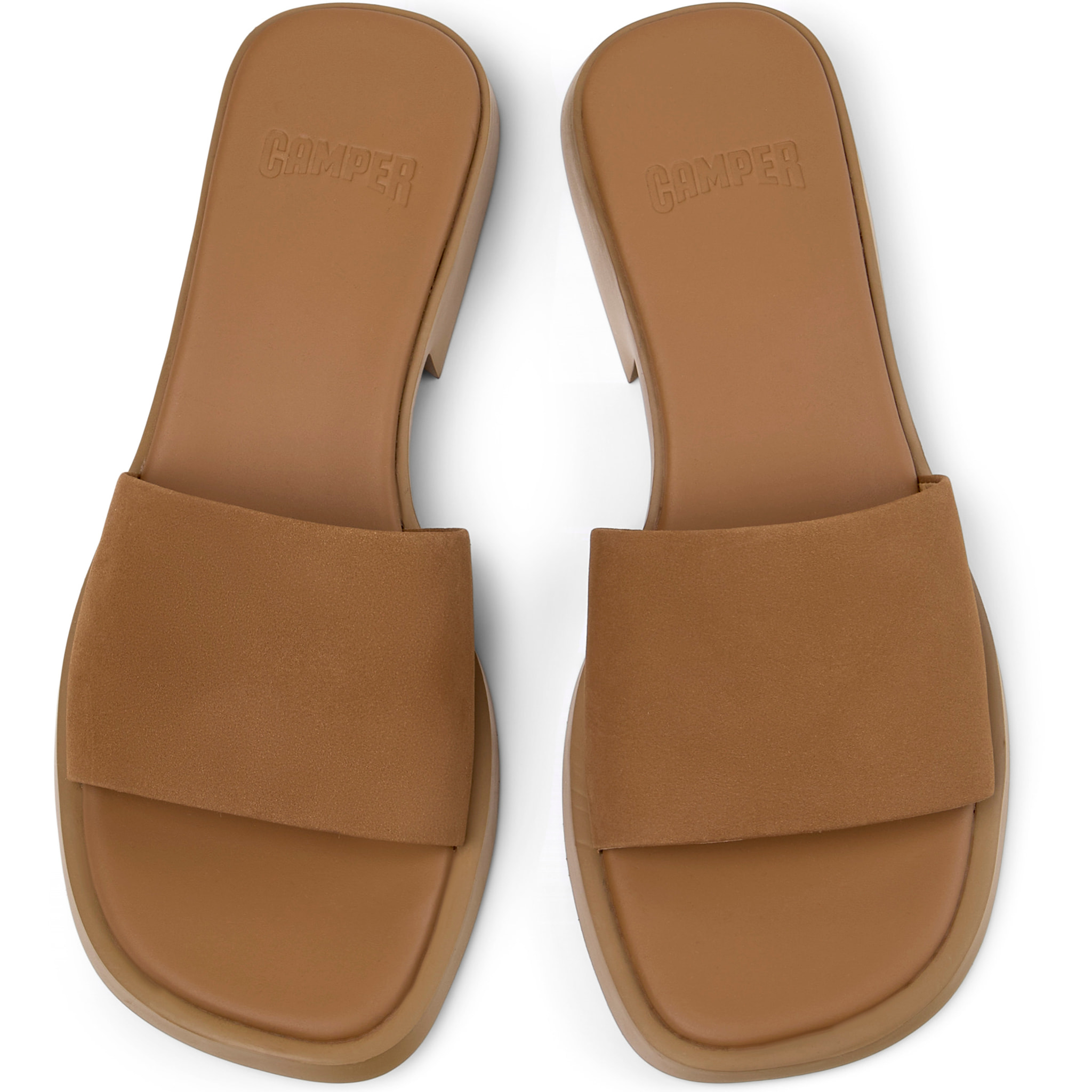 Sandalias - CAMPER Dana - Marron - Cuero nobuk
