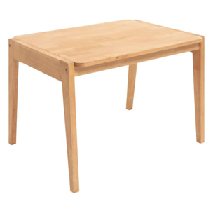 Table enfant "Robin" hévéa 49x48cm