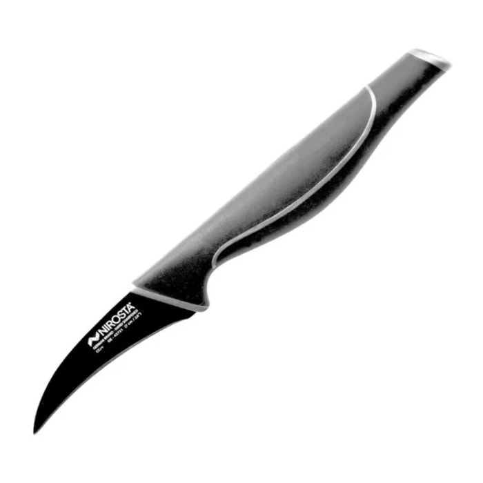 Couteau d'office 19 cm Nirosta Black Edition