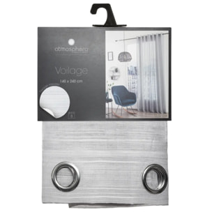 Voilage "Louis" gris 140x240cm