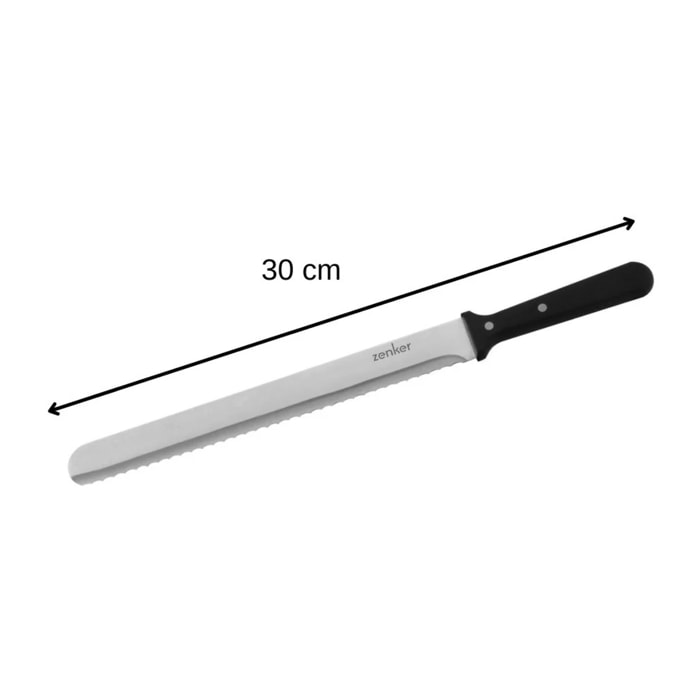 Couteau professionnel pour gâteau 30 cm Zenker Smart Pastry