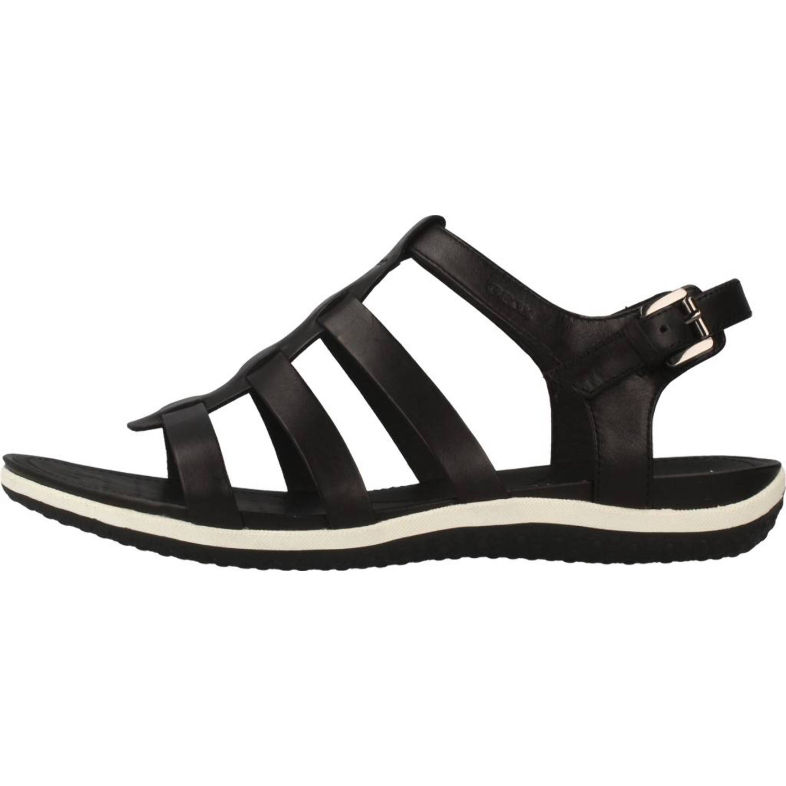 Sandalias Mujer de la marca GEOX  modelo D SANDAL VEGA NEGRO