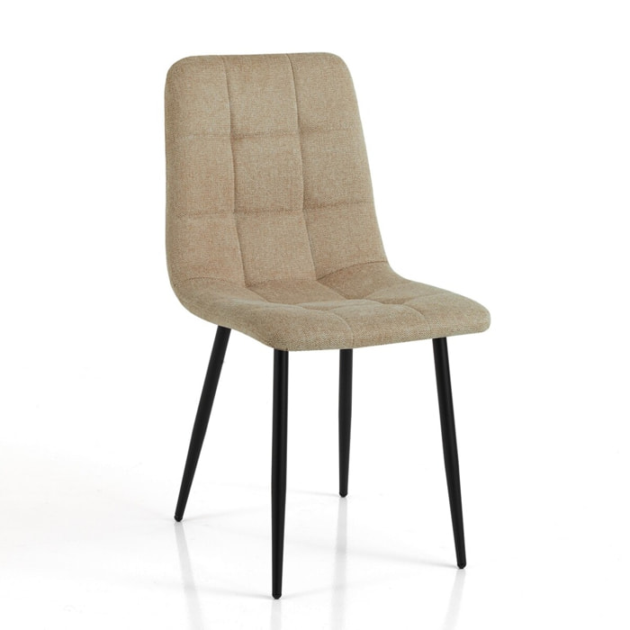 Tomasucci Ensemble de 4 chaises FAFFY EVO MARRON