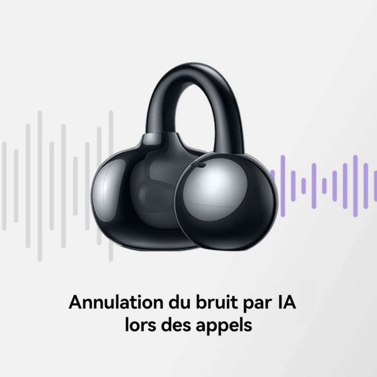 Ecouteurs HUAWEI FreeClip Noir