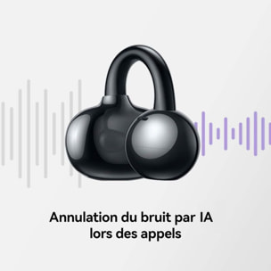 Ecouteurs HUAWEI FreeClip Noir