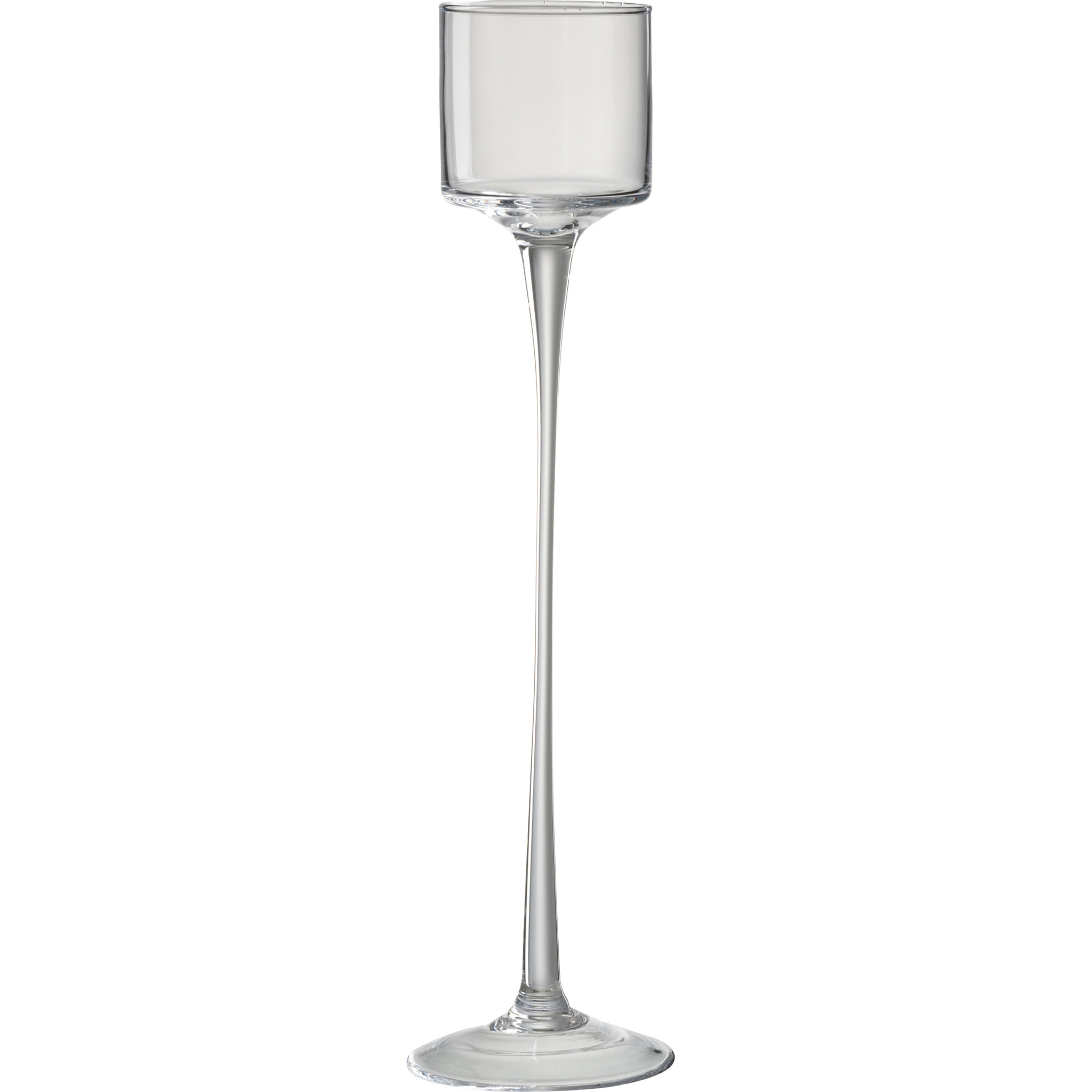 J-Line photophore Sur Pied - verre - transparent - large