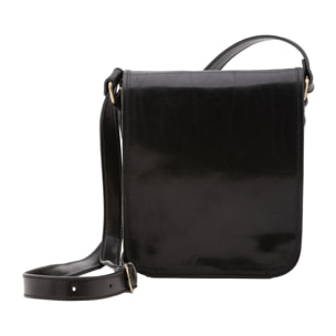 Borsa a tracolla  da uomo In Vera pelle Made in Italy 23x20x9 cm