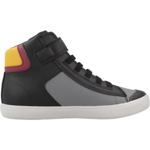 Zapatillas Niño de la marca GEOX  modelo J GISLI NEGRO