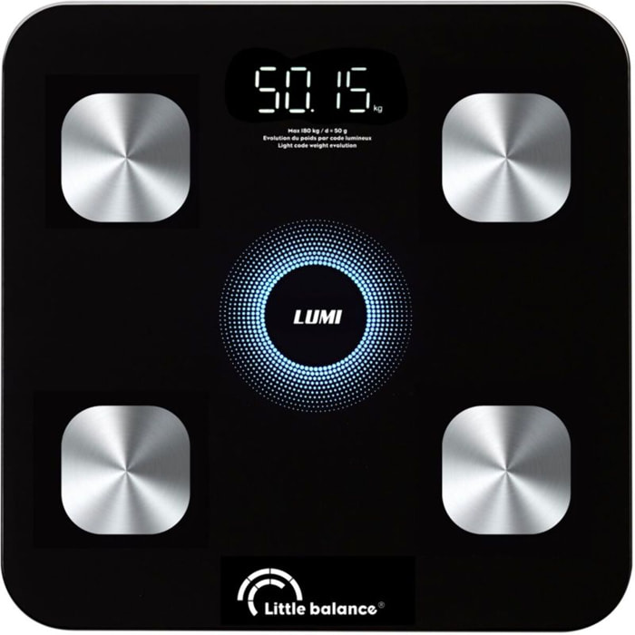Pèse personne connecté LITTLE BALANCE I- LUMI 8861