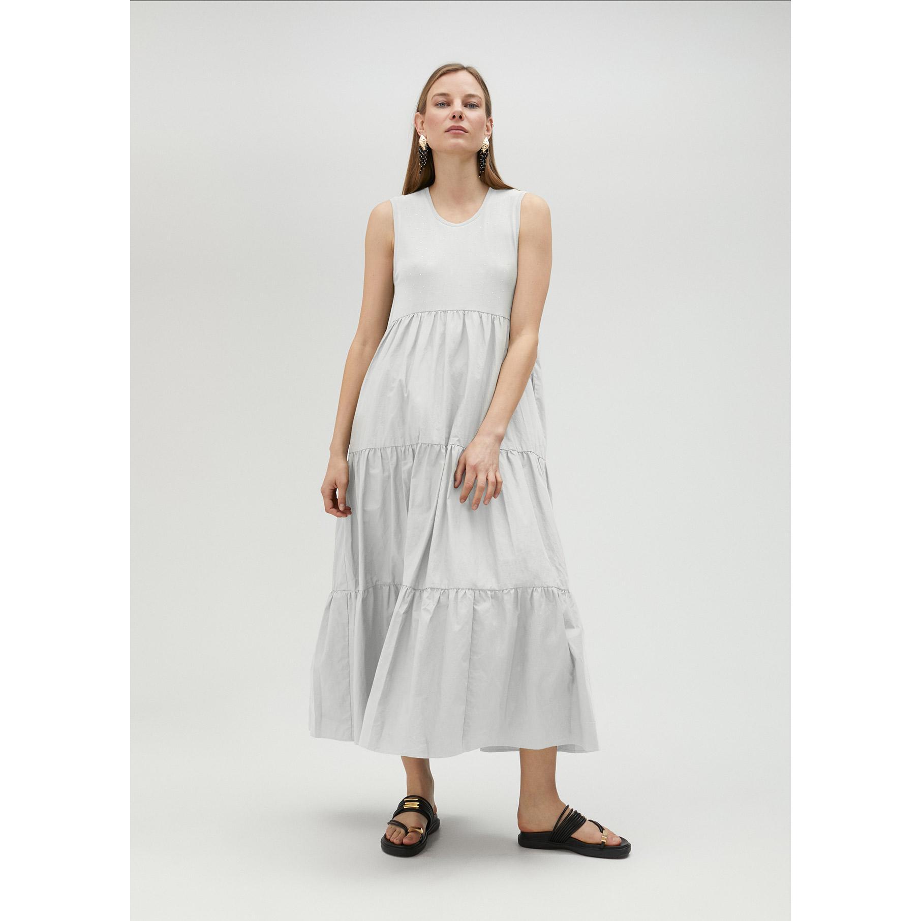 Vestito lungo con spalline