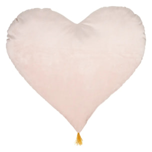 Coussin enfant "Coeur" - rose