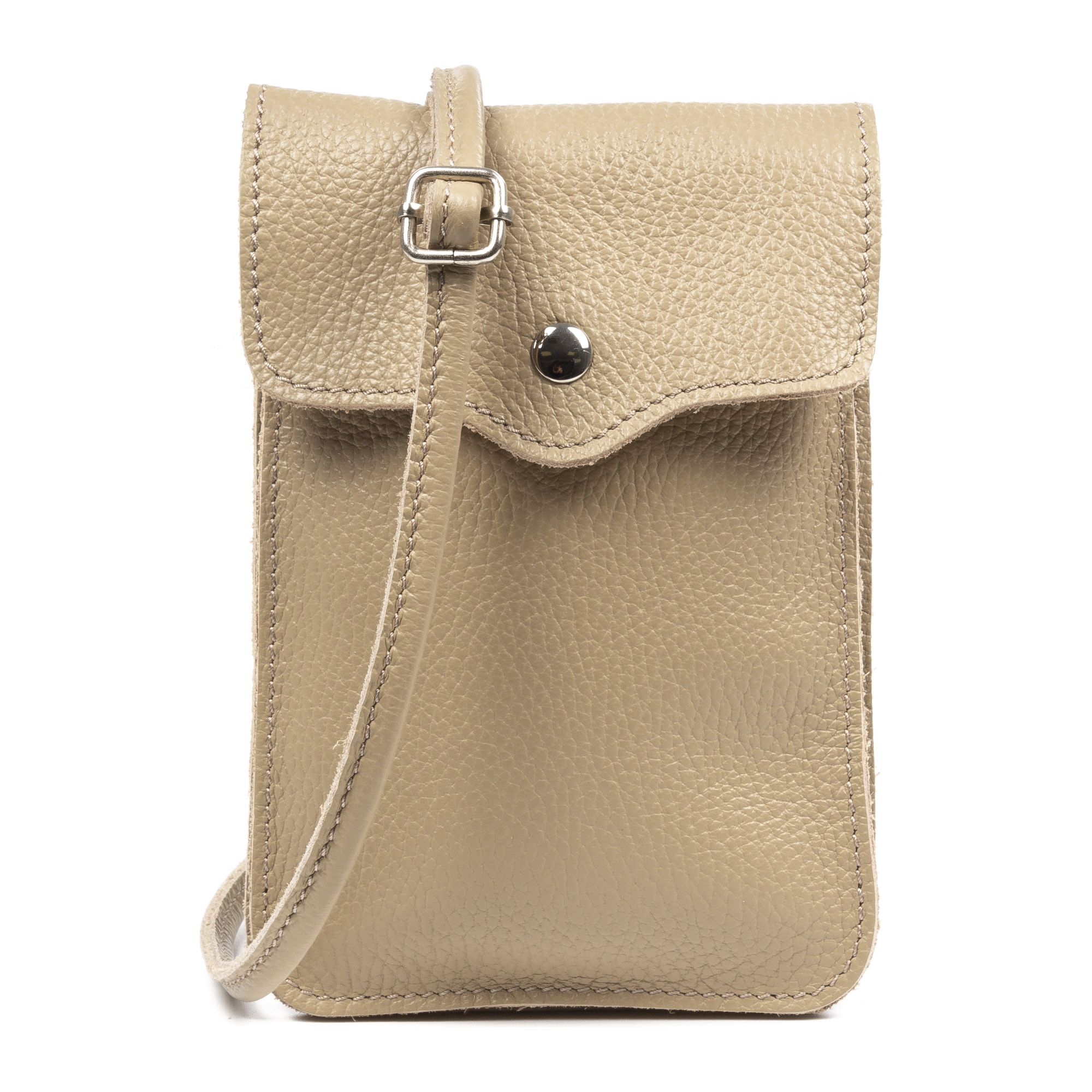 Albareto Borsa a tracolla donna in vera pelle finitura Dollaro