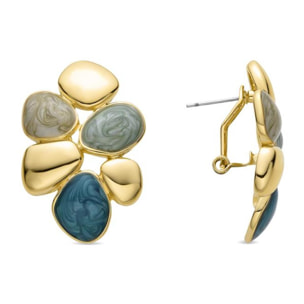 Pendientes Lux by Lux acabados oro 18k