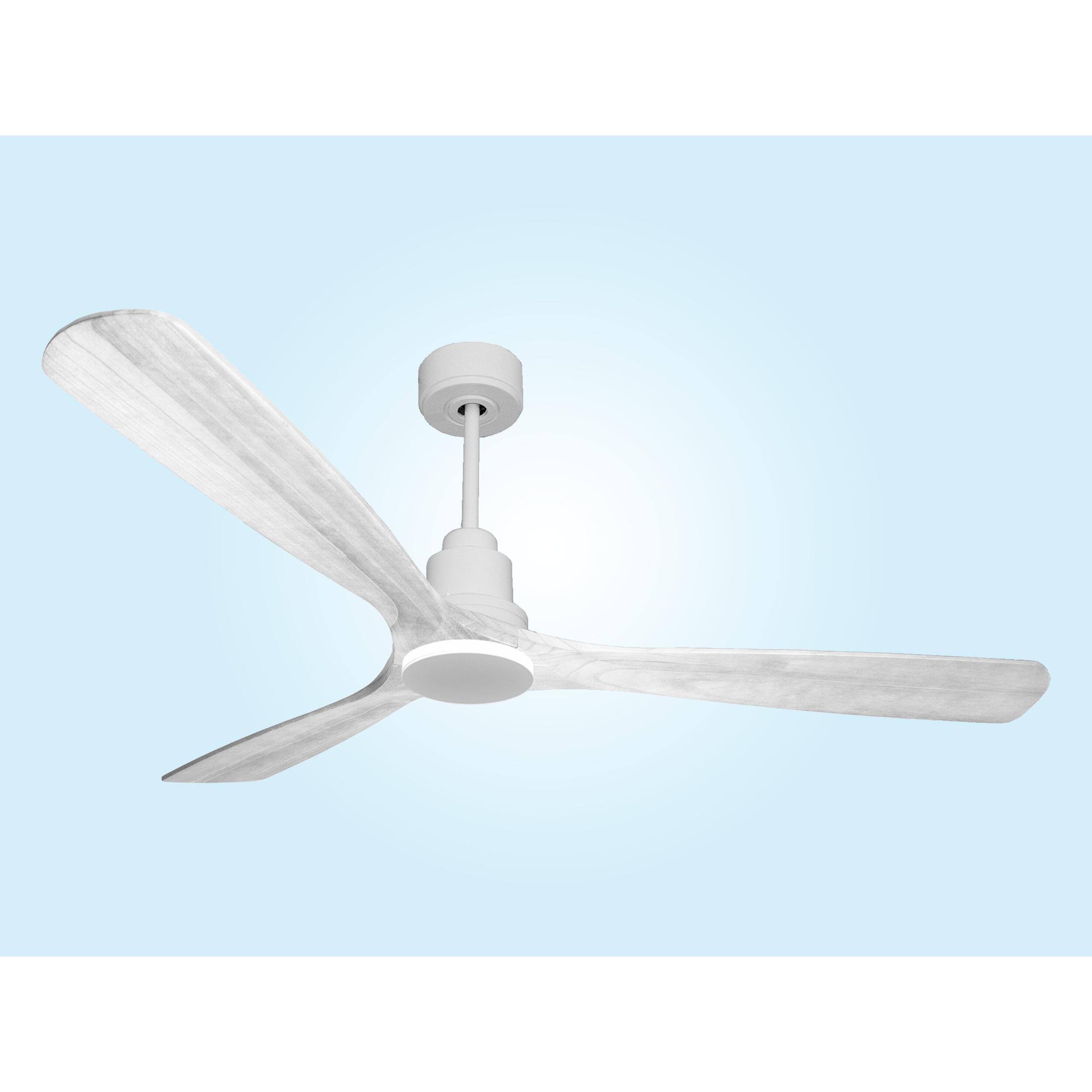 Ventilador de techo Modo Invierno/Verano Termostato Wifi Motor DC Techos Inclinados Mando a Distancia Hypersilence Memoria Vendible Shopify (AUTOMATICO) MadeiraD166C0464421 PURLINE