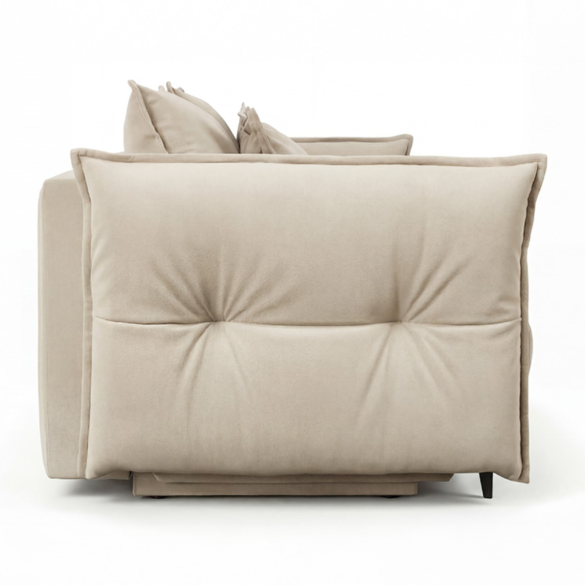 Canapé Tissu Droit Convertible Verduro - 3 Places