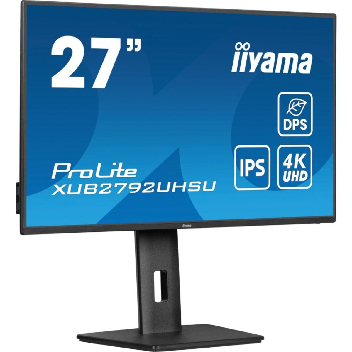 Ecran PC 4K IIYAMA PROLITE XUB2792UHSU-W6  Plat IPS