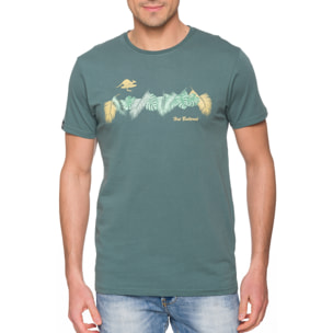 Camiseta Hot Buttered ALOHA Verde Claro