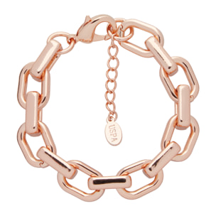 Bracciale U.S. Polo Assn. Catena in metallo placcato oro rosa