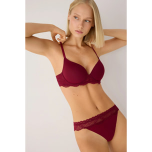 Reggiseno con ferretto e imbottitura