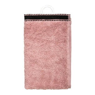 Serviette invité "Joia" - coton 550 gr/m² - rose 30x50 cm