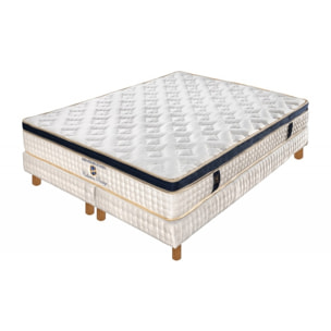 ENSEMBLE Majestic - Matelas 2 Places + 2 Sommiers