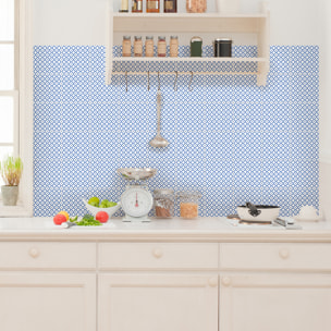 Stickers muraux - Sticker Mural Carrelage adhésif Cuisine Salle de Bain - 60 STICKERS CARREAUX DE CIMENT ORIENTAL ZARZIS