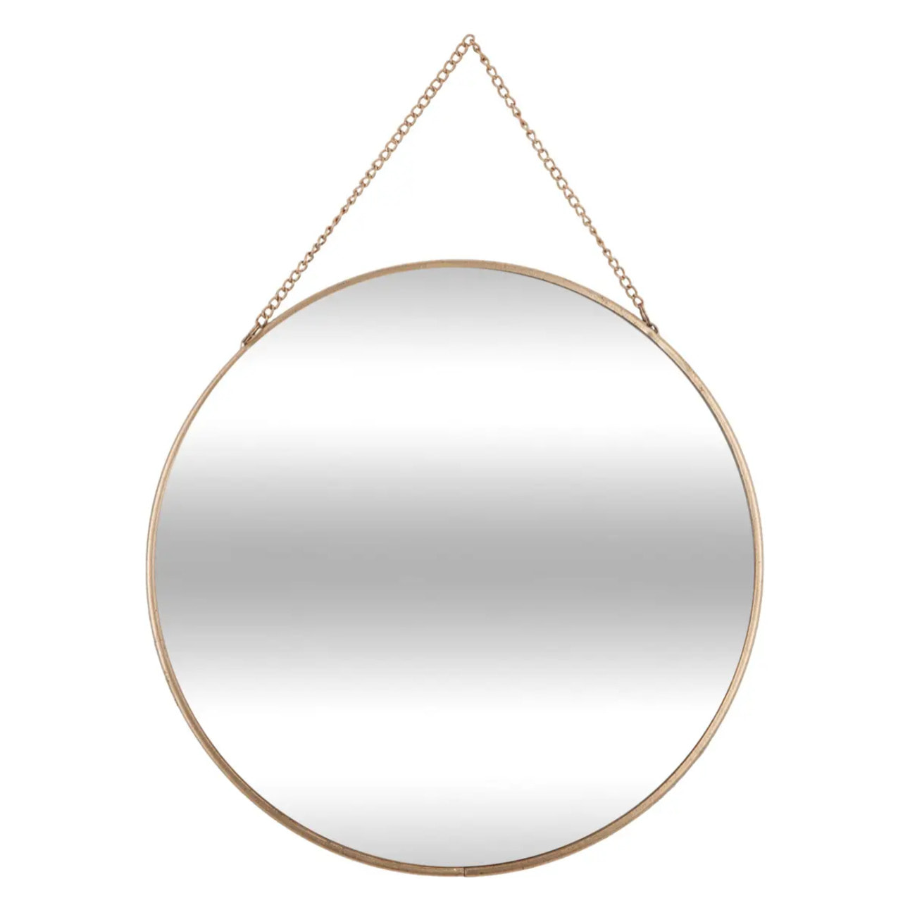 Set de 3 miroirs ronds doré D20/24/D29cm