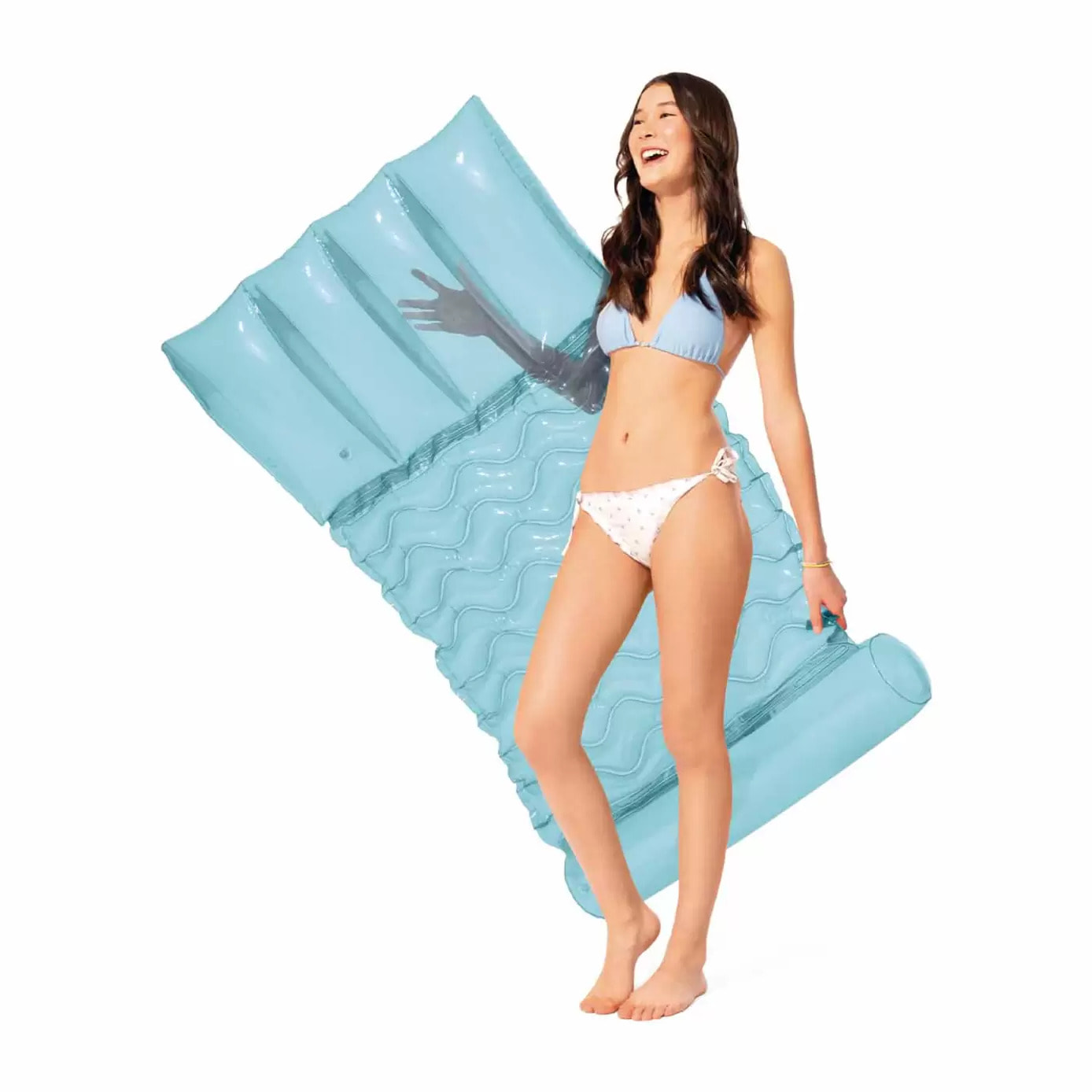 Intex 58725EU - Materassino Gonfiabile Mare Amaca, Colori Assortiti, 173x89 cm